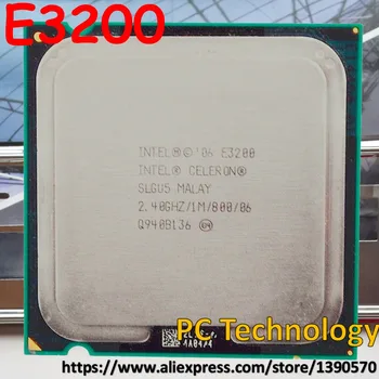 Originál Intel CELERON E3200 E 3200 1M/2.40 GHz/800MHz/ LGA775 dual core doprava zadarmo (Dodanie do 1 deň) doprava Zdarma