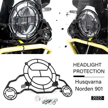 Pre Husqvarna Norden 901 Norden901 2022 - Motocykel Príslušenstvo Svetlometu Vedúci Svetlo Stráže Chránič Kryt Na Ochranu Gril