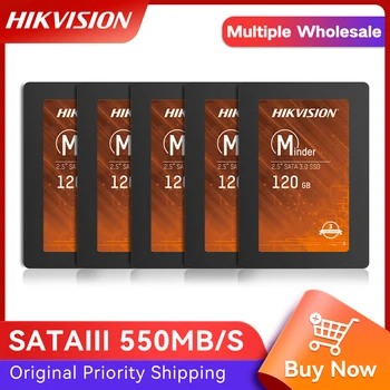 Veľkoobchod Hikvision ssd Minder dokonca vzal 120 gb internej jednotky pevného disku SATA 3.0 Internej jednotky ssd (Solid State Pre Stolné PC, Notebook