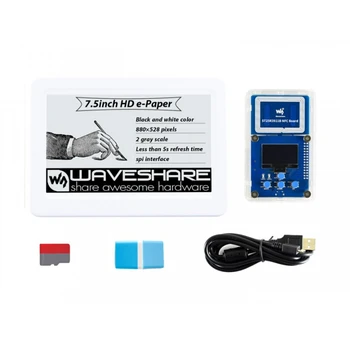 Waveshare 7.5 palcový NFC-Powered HD e-Papier Hodnotenie Auta, Bezdrôtové Napájanie & Prenos Dát